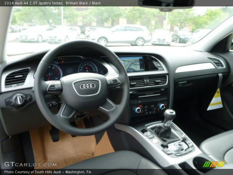  2014 A4 2.0T quattro Sedan Black Interior