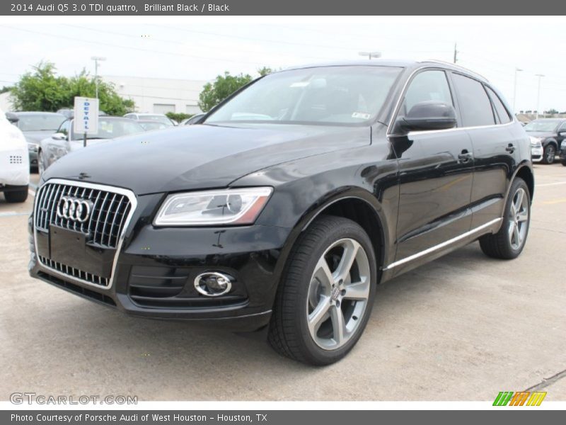 Brilliant Black / Black 2014 Audi Q5 3.0 TDI quattro
