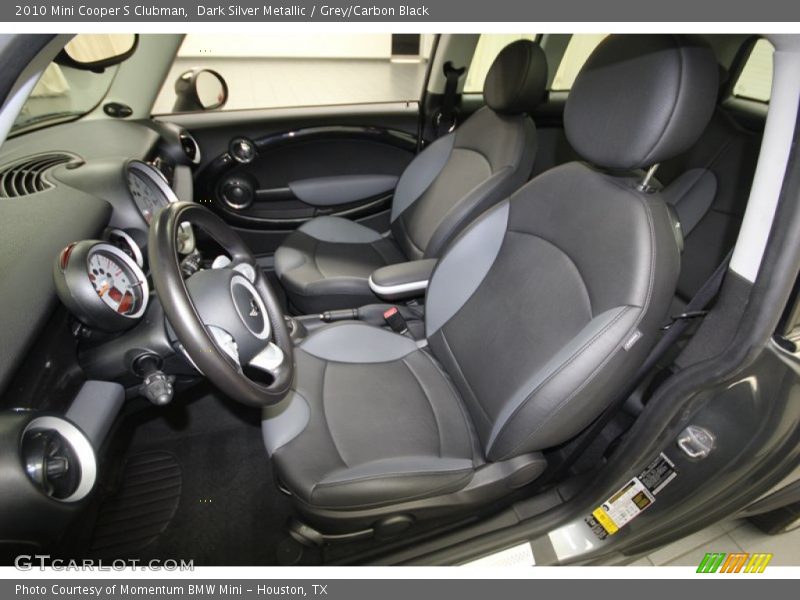 Dark Silver Metallic / Grey/Carbon Black 2010 Mini Cooper S Clubman