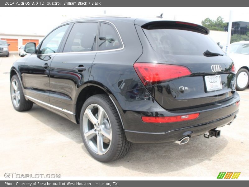 Brilliant Black / Black 2014 Audi Q5 3.0 TDI quattro