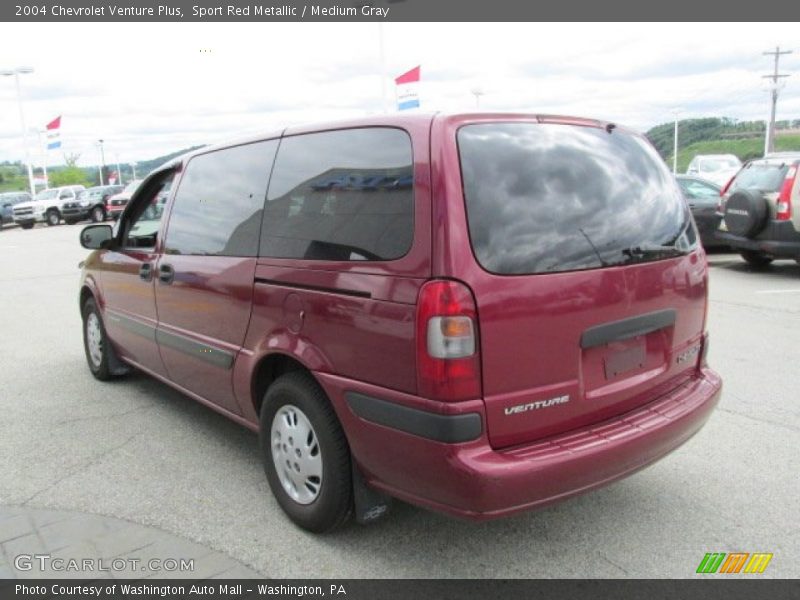 Sport Red Metallic / Medium Gray 2004 Chevrolet Venture Plus