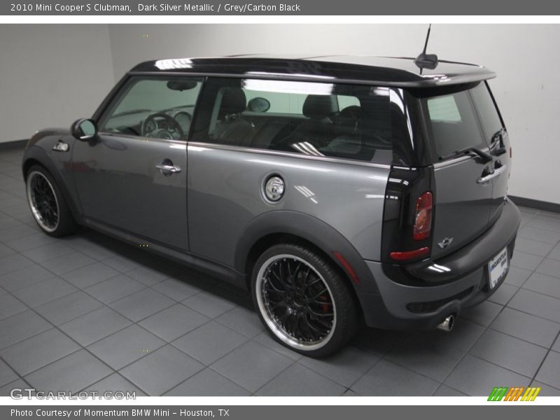 Dark Silver Metallic / Grey/Carbon Black 2010 Mini Cooper S Clubman