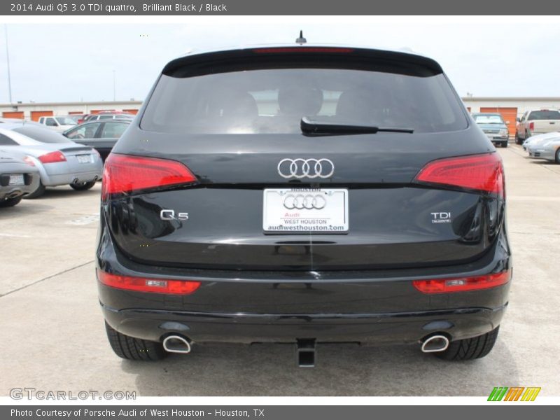 Brilliant Black / Black 2014 Audi Q5 3.0 TDI quattro