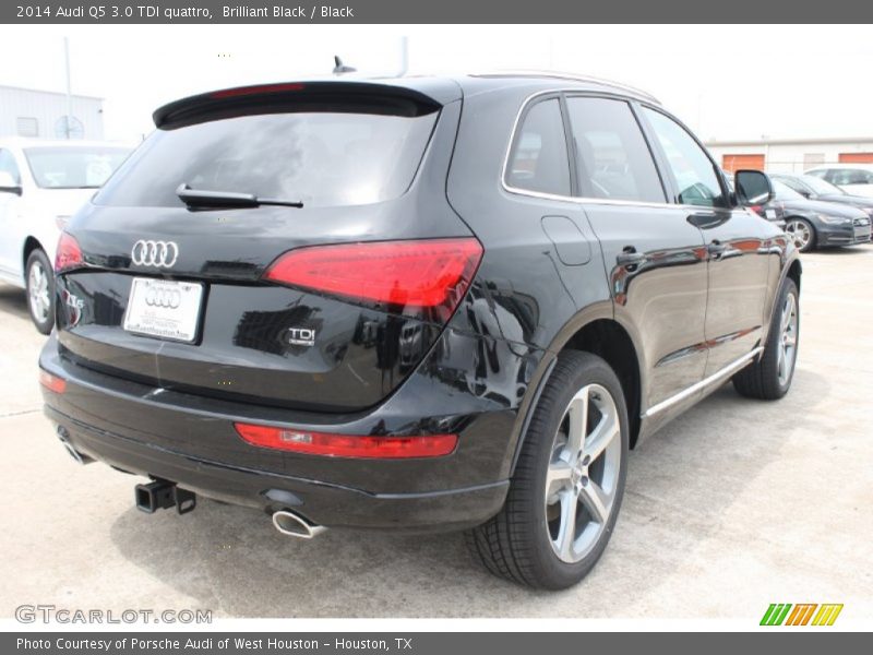 Brilliant Black / Black 2014 Audi Q5 3.0 TDI quattro