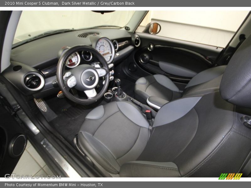 Dark Silver Metallic / Grey/Carbon Black 2010 Mini Cooper S Clubman
