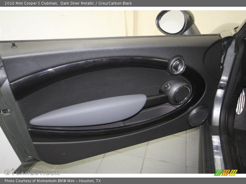 Dark Silver Metallic / Grey/Carbon Black 2010 Mini Cooper S Clubman