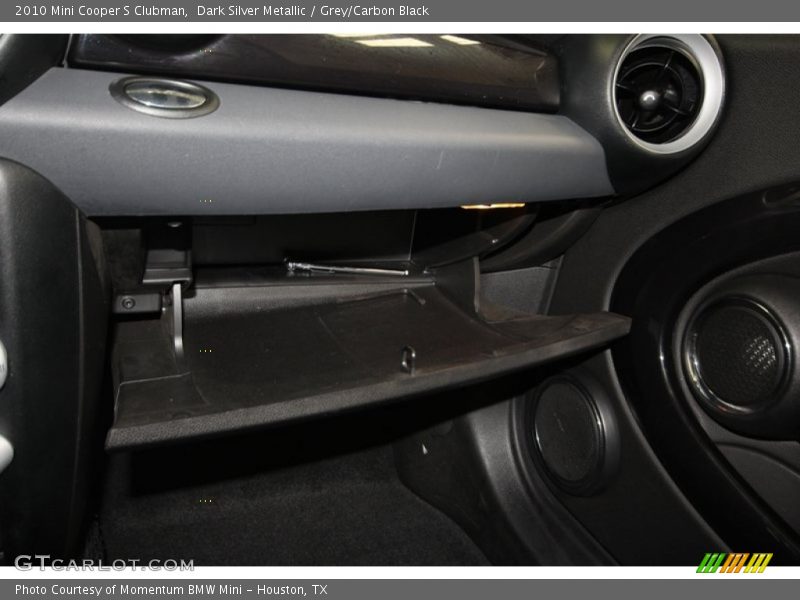 Dark Silver Metallic / Grey/Carbon Black 2010 Mini Cooper S Clubman