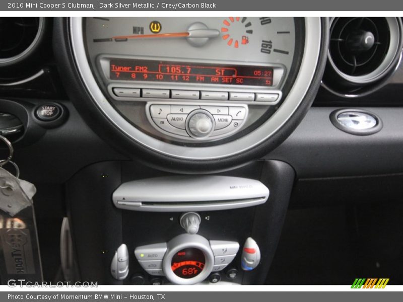Dark Silver Metallic / Grey/Carbon Black 2010 Mini Cooper S Clubman