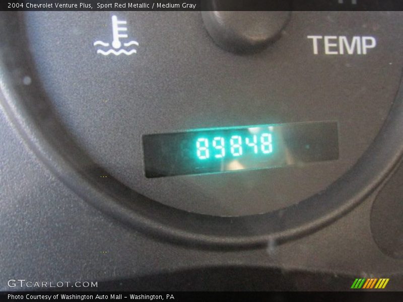 Sport Red Metallic / Medium Gray 2004 Chevrolet Venture Plus