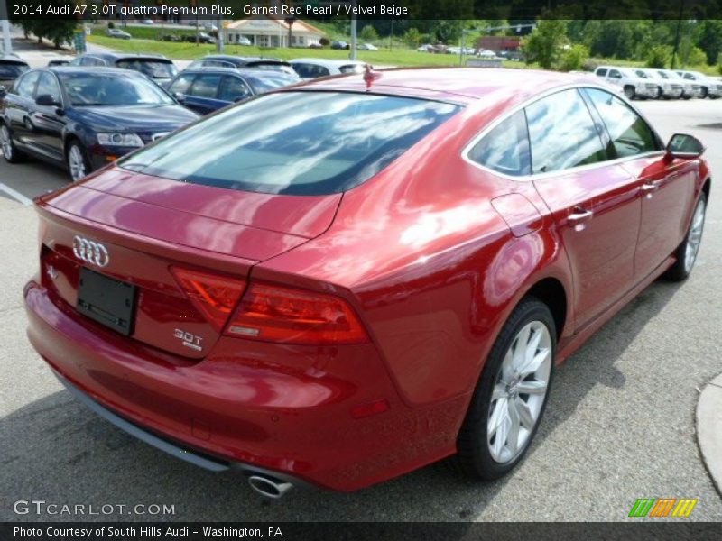  2014 A7 3.0T quattro Premium Plus Garnet Red Pearl
