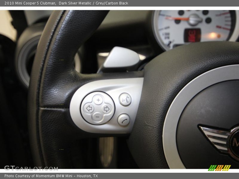 Dark Silver Metallic / Grey/Carbon Black 2010 Mini Cooper S Clubman