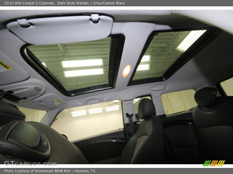 Dark Silver Metallic / Grey/Carbon Black 2010 Mini Cooper S Clubman