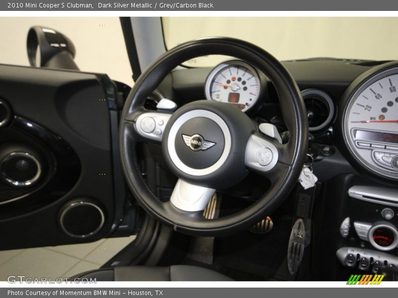 Dark Silver Metallic / Grey/Carbon Black 2010 Mini Cooper S Clubman