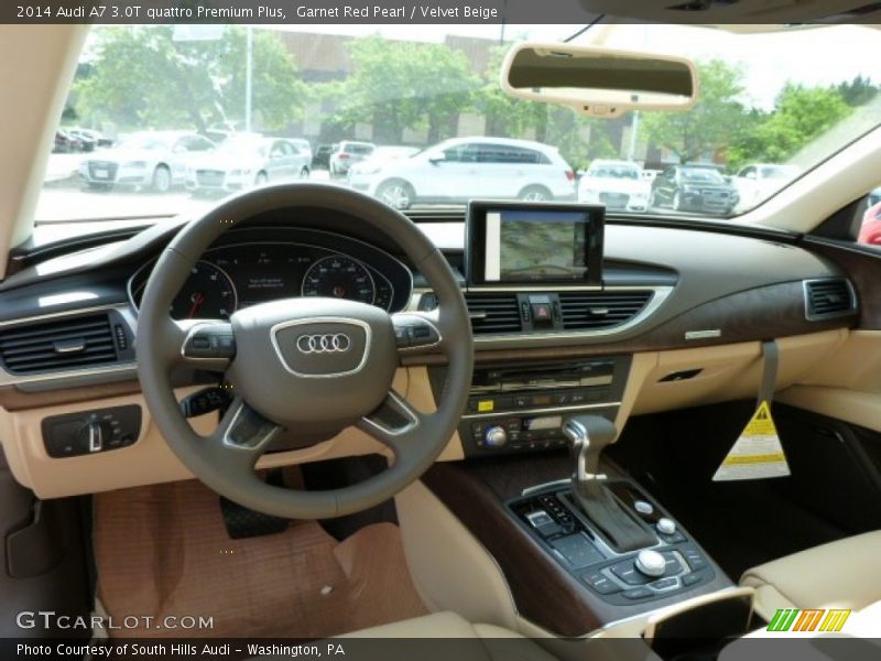  2014 A7 3.0T quattro Premium Plus Velvet Beige Interior