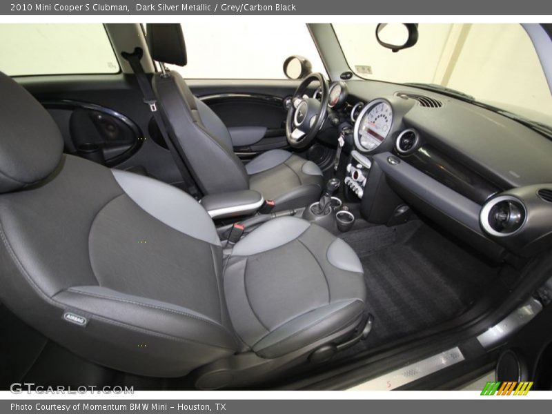Dark Silver Metallic / Grey/Carbon Black 2010 Mini Cooper S Clubman