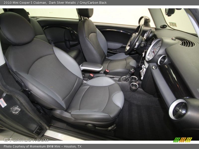Dark Silver Metallic / Grey/Carbon Black 2010 Mini Cooper S Clubman