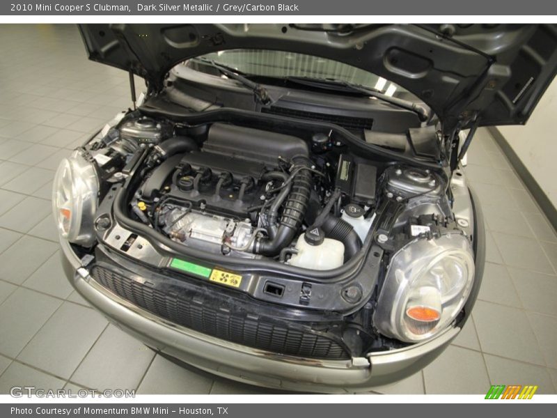 Dark Silver Metallic / Grey/Carbon Black 2010 Mini Cooper S Clubman