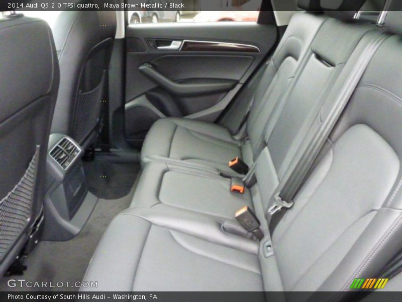 Maya Brown Metallic / Black 2014 Audi Q5 2.0 TFSI quattro