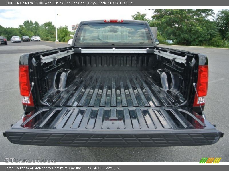 Onyx Black / Dark Titanium 2008 GMC Sierra 1500 Work Truck Regular Cab