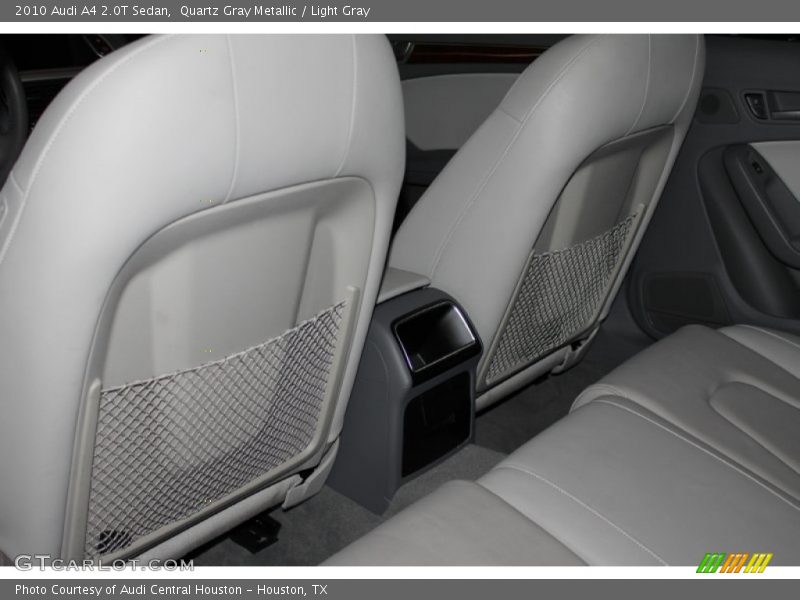 Quartz Gray Metallic / Light Gray 2010 Audi A4 2.0T Sedan
