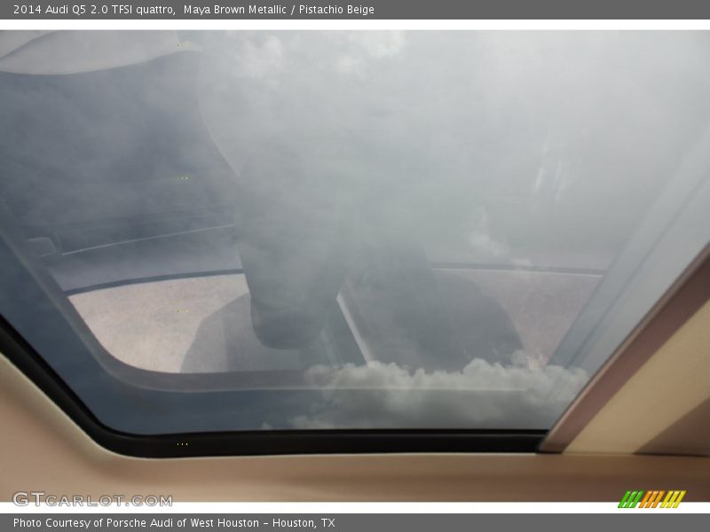 Maya Brown Metallic / Pistachio Beige 2014 Audi Q5 2.0 TFSI quattro