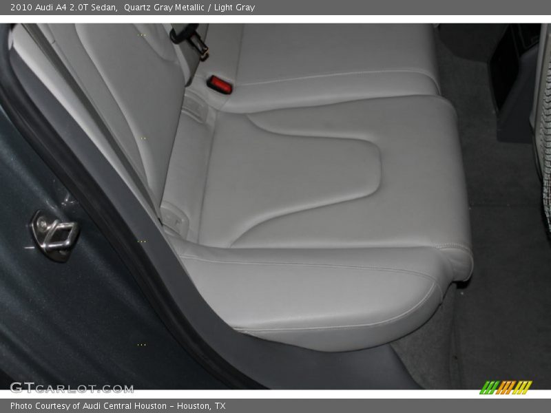 Quartz Gray Metallic / Light Gray 2010 Audi A4 2.0T Sedan