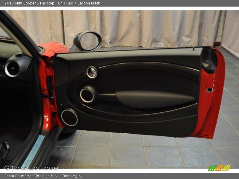 Chili Red / Carbon Black 2013 Mini Cooper S Hardtop