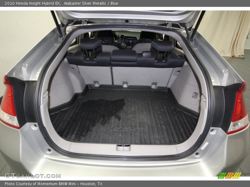 Alabaster Silver Metallic / Blue 2010 Honda Insight Hybrid EX