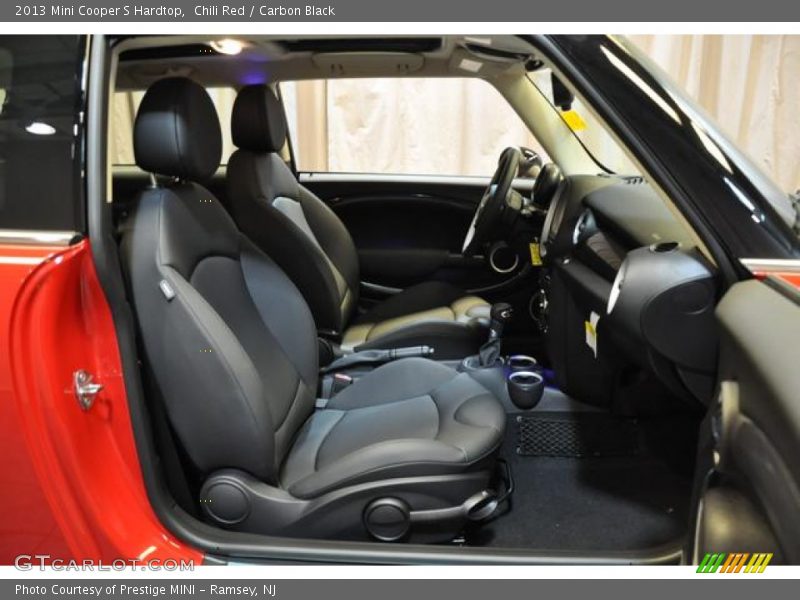 Chili Red / Carbon Black 2013 Mini Cooper S Hardtop