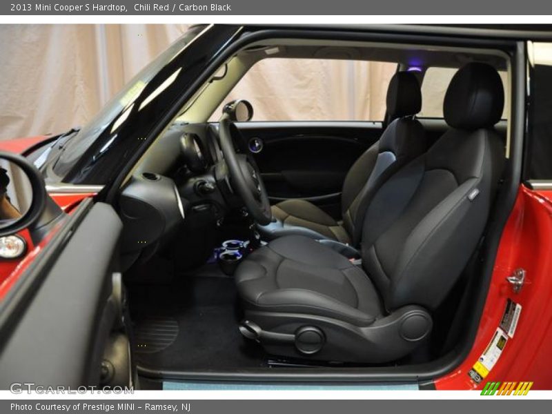 Chili Red / Carbon Black 2013 Mini Cooper S Hardtop