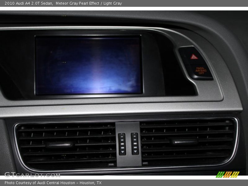 Meteor Gray Pearl Effect / Light Gray 2010 Audi A4 2.0T Sedan