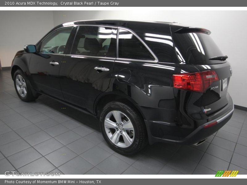 Crystal Black Pearl / Taupe Gray 2010 Acura MDX Technology