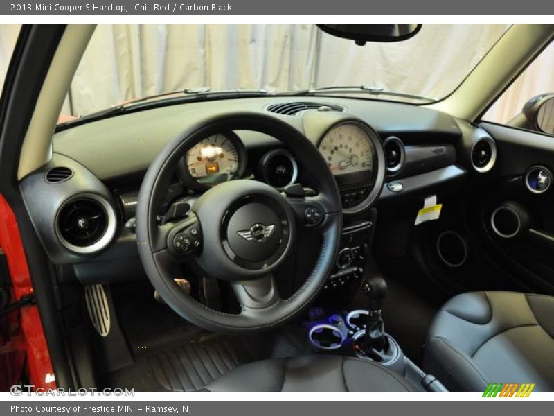 Chili Red / Carbon Black 2013 Mini Cooper S Hardtop