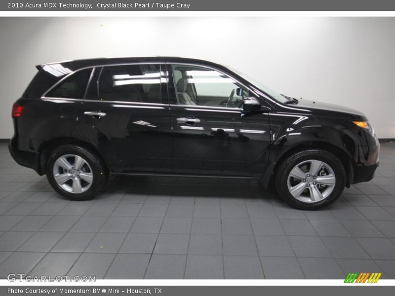Crystal Black Pearl / Taupe Gray 2010 Acura MDX Technology