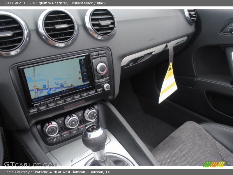 Brilliant Black / Black 2014 Audi TT 2.0T quattro Roadster