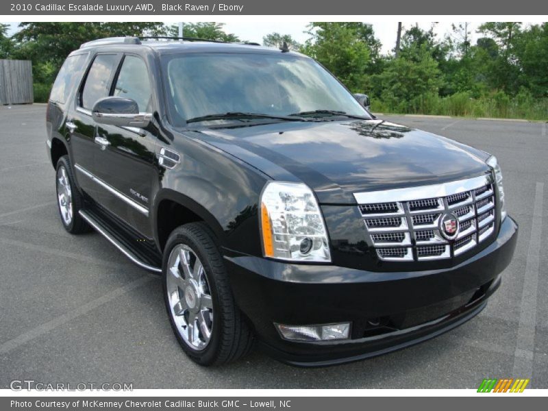 Black Raven / Ebony 2010 Cadillac Escalade Luxury AWD