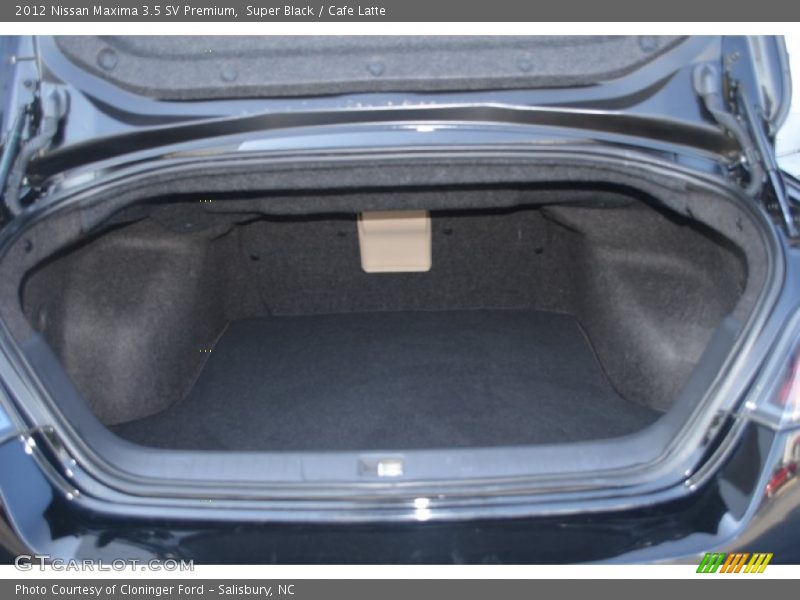 Super Black / Cafe Latte 2012 Nissan Maxima 3.5 SV Premium