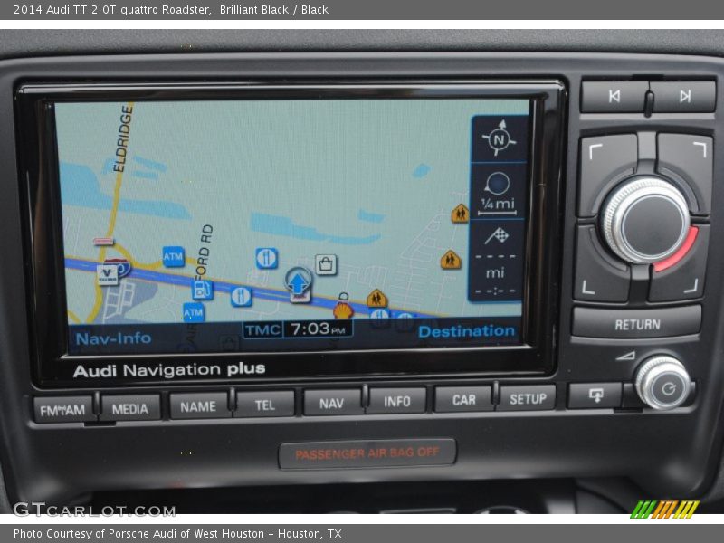 Navigation of 2014 TT 2.0T quattro Roadster