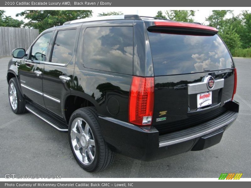 Black Raven / Ebony 2010 Cadillac Escalade Luxury AWD