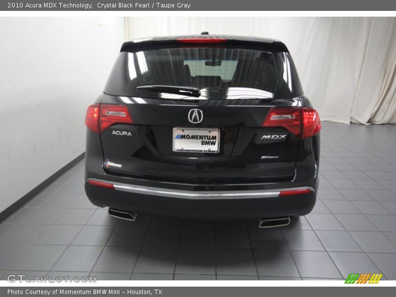 Crystal Black Pearl / Taupe Gray 2010 Acura MDX Technology