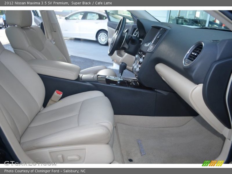 Super Black / Cafe Latte 2012 Nissan Maxima 3.5 SV Premium