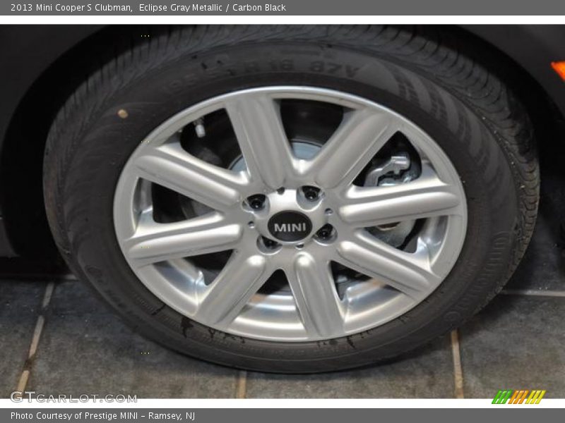 Eclipse Gray Metallic / Carbon Black 2013 Mini Cooper S Clubman