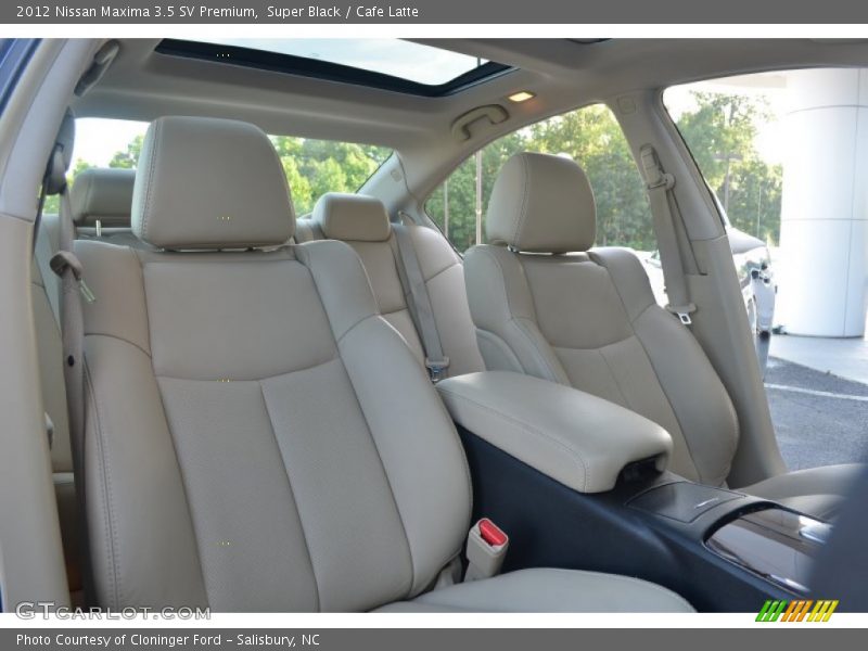 Super Black / Cafe Latte 2012 Nissan Maxima 3.5 SV Premium