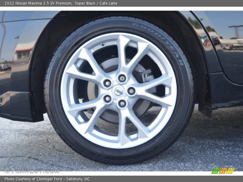Super Black / Cafe Latte 2012 Nissan Maxima 3.5 SV Premium