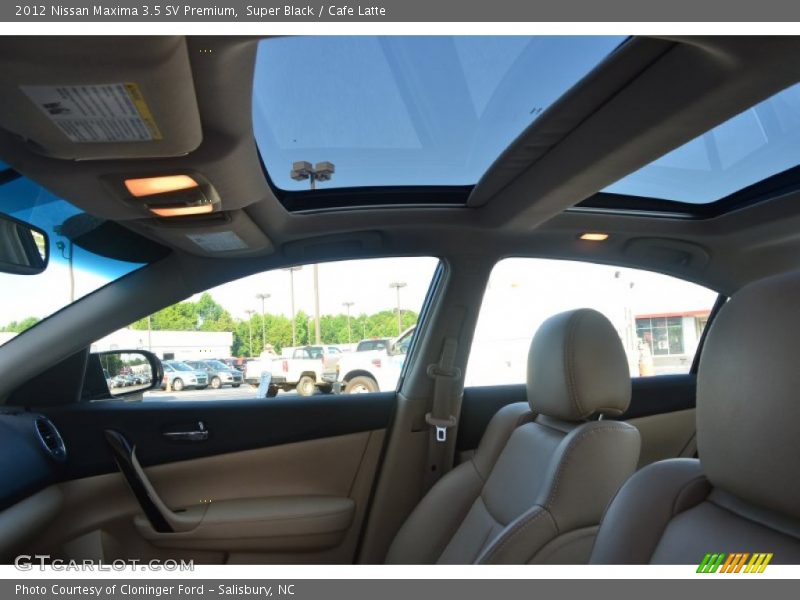 Super Black / Cafe Latte 2012 Nissan Maxima 3.5 SV Premium