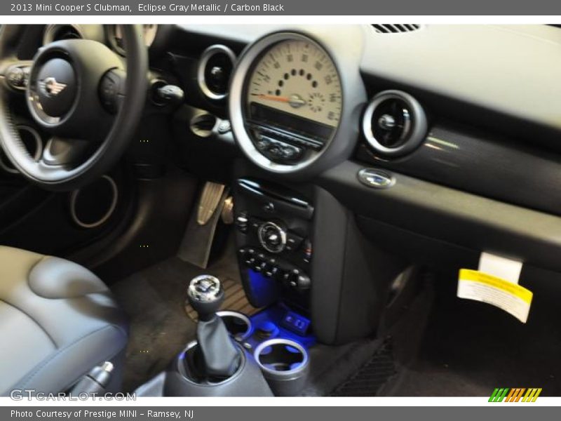 Eclipse Gray Metallic / Carbon Black 2013 Mini Cooper S Clubman