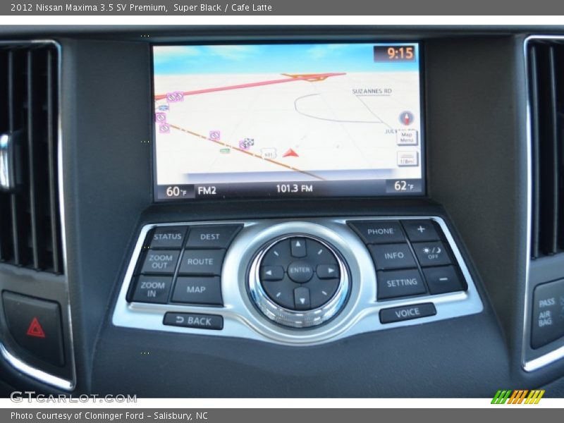 Super Black / Cafe Latte 2012 Nissan Maxima 3.5 SV Premium