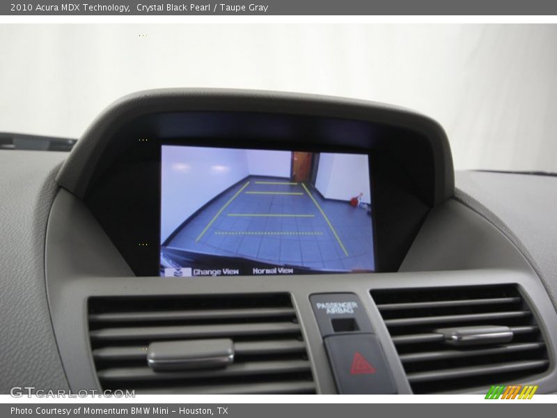 Crystal Black Pearl / Taupe Gray 2010 Acura MDX Technology