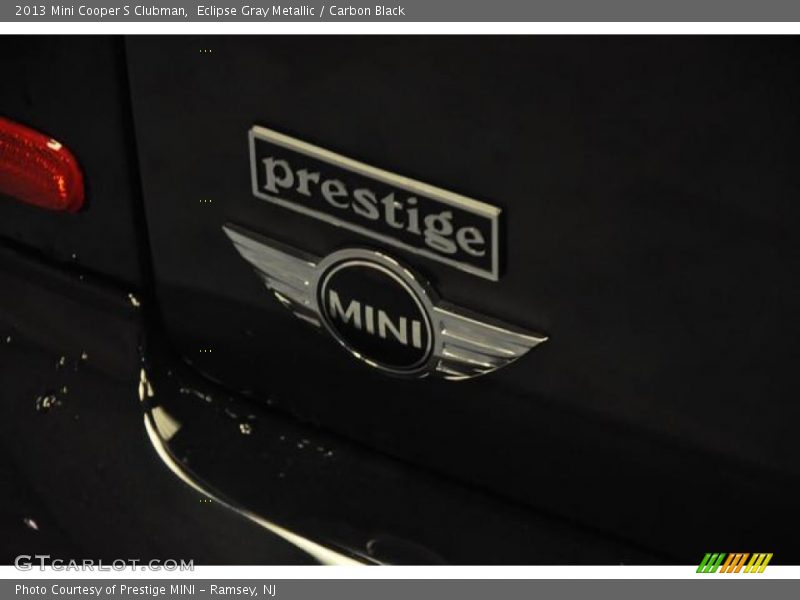Eclipse Gray Metallic / Carbon Black 2013 Mini Cooper S Clubman
