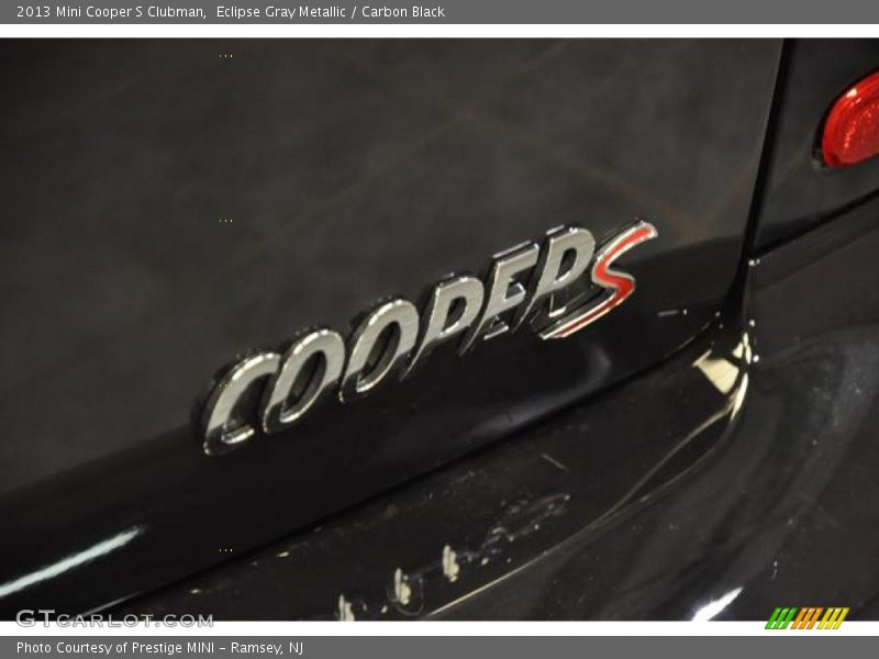 Eclipse Gray Metallic / Carbon Black 2013 Mini Cooper S Clubman